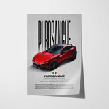Purosangue Car Poster