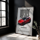 Purosangue Car Poster