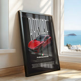 Purosangue Car Poster