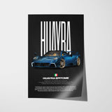 Huayra Epitome Car Poster
