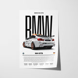 BMW M4 GTS Poster