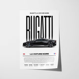 Bugatti La Voiture Noire Poster