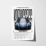 Koenigsegg Jesko Absolut Poster