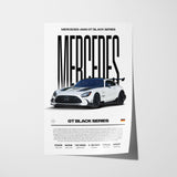 Mercedes-AMG GT Black Series Poster