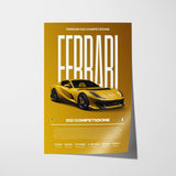 Ferrari 812 Competizione Poster