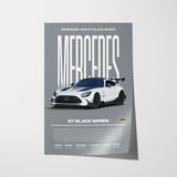 Mercedes-AMG GT Black Series Poster