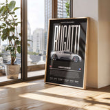 Bugatti Centodieci Poster