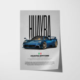 Huayra Epitome Car Poster