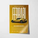 Ferrari 812 Competizione A Poster