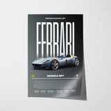 Ferrari Monza SP1 Poster