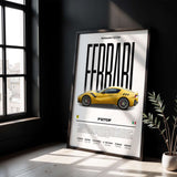 Ferrari F12 TDF Poster