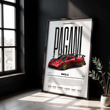 Pagani Imola Poster