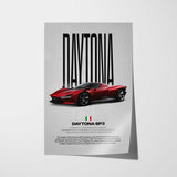 Daytona SP3 Car Poster