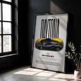 Daytona SP3 Car Poster