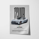 12Cilindri Car Poster