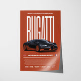 Bugatti Veyron Poster