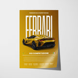 Ferrari 812 Competizione Poster