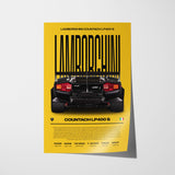 Lamborghini Countach LP400 S Poster