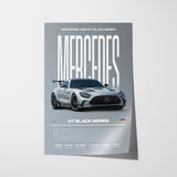 Mercedes-AMG GT Black Series Poster