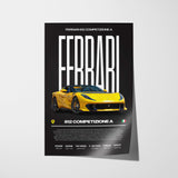 Ferrari 812 Competizione A Poster