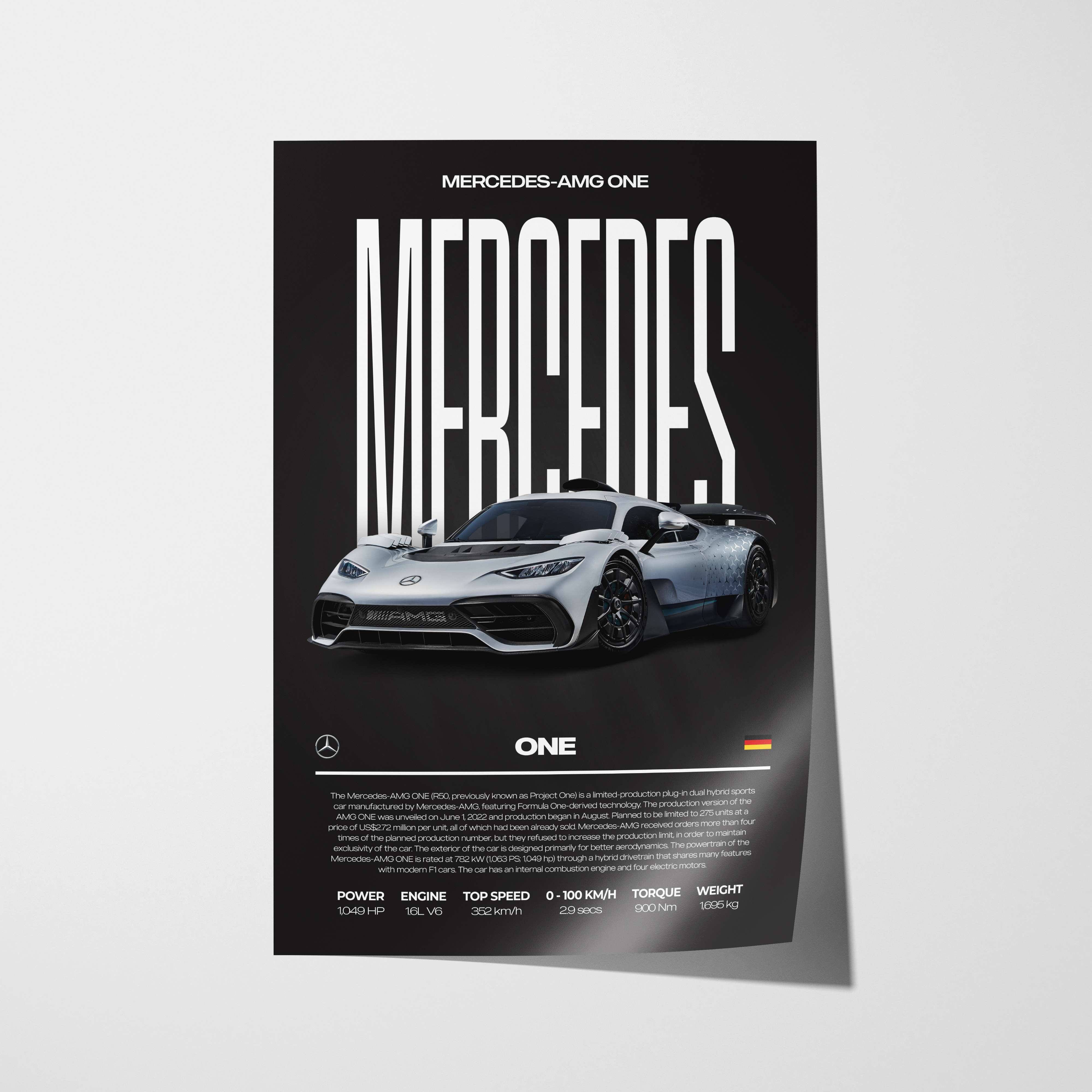 Mercedes-AMG One Poster