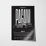 Pagani Imola Poster