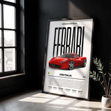 Ferrari 458 Italia Poster