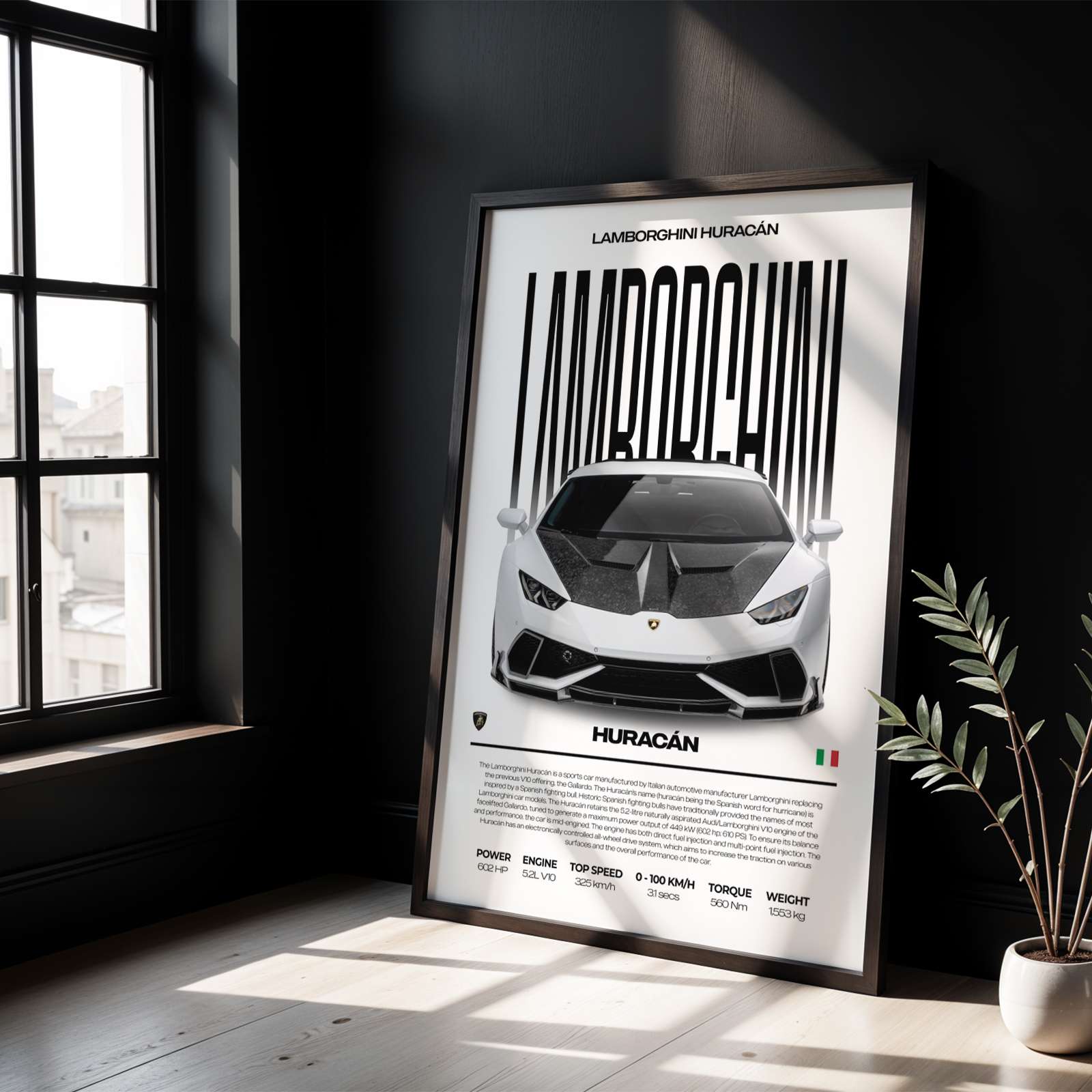 Lamborghini Huracán Poster