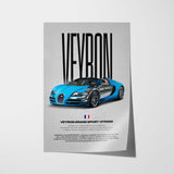 Veyron Grand Sport Vitesse Car Poster