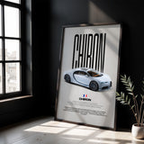 Chiron Car Poster
