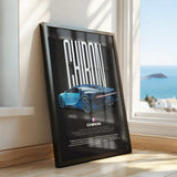 Chiron Car Poster