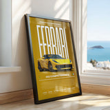 Ferrari 812 Competizione A Poster