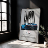 Chiron Car Poster