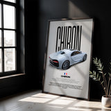 Chiron Car Poster