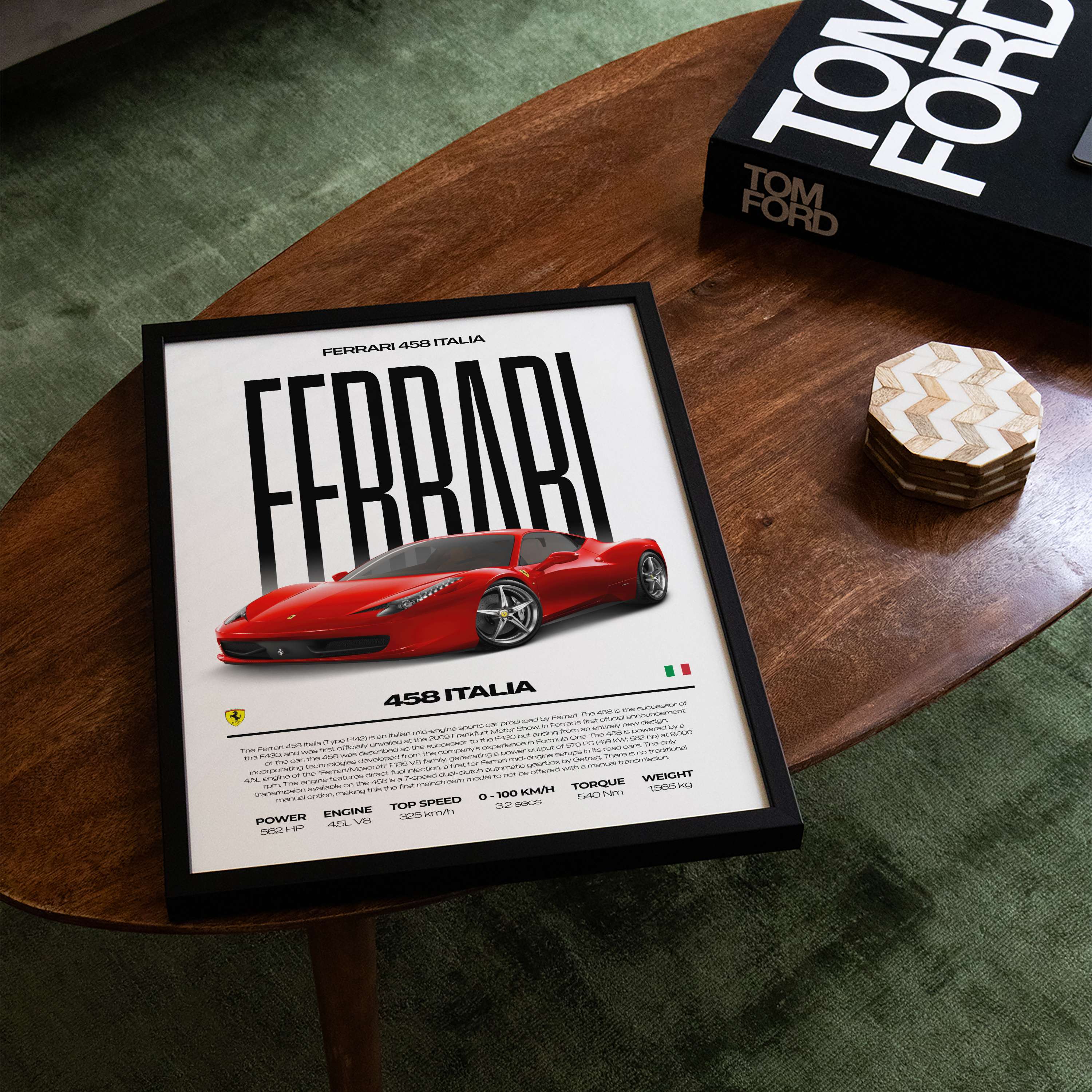 Ferrari 458 Italia Poster