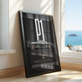 P1 Car Poster
