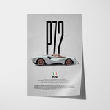 Tomaso P72 Car Poster