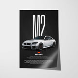M2 G87 Car Poster
