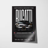 Bugatti Veyron Poster