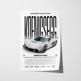 Koenigsegg Jesko Attack Poster