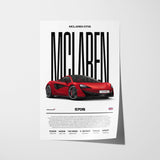 McLaren 570S Poster