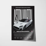 Aston Martin DBS Superleggera Poster