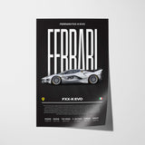 Ferrari FXX-K EVO Poster