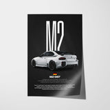 M2 G87 Car Poster