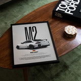 M2 G87 Car Poster