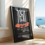 765LT Car Poster