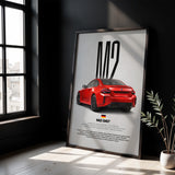M2 G87 Car Poster