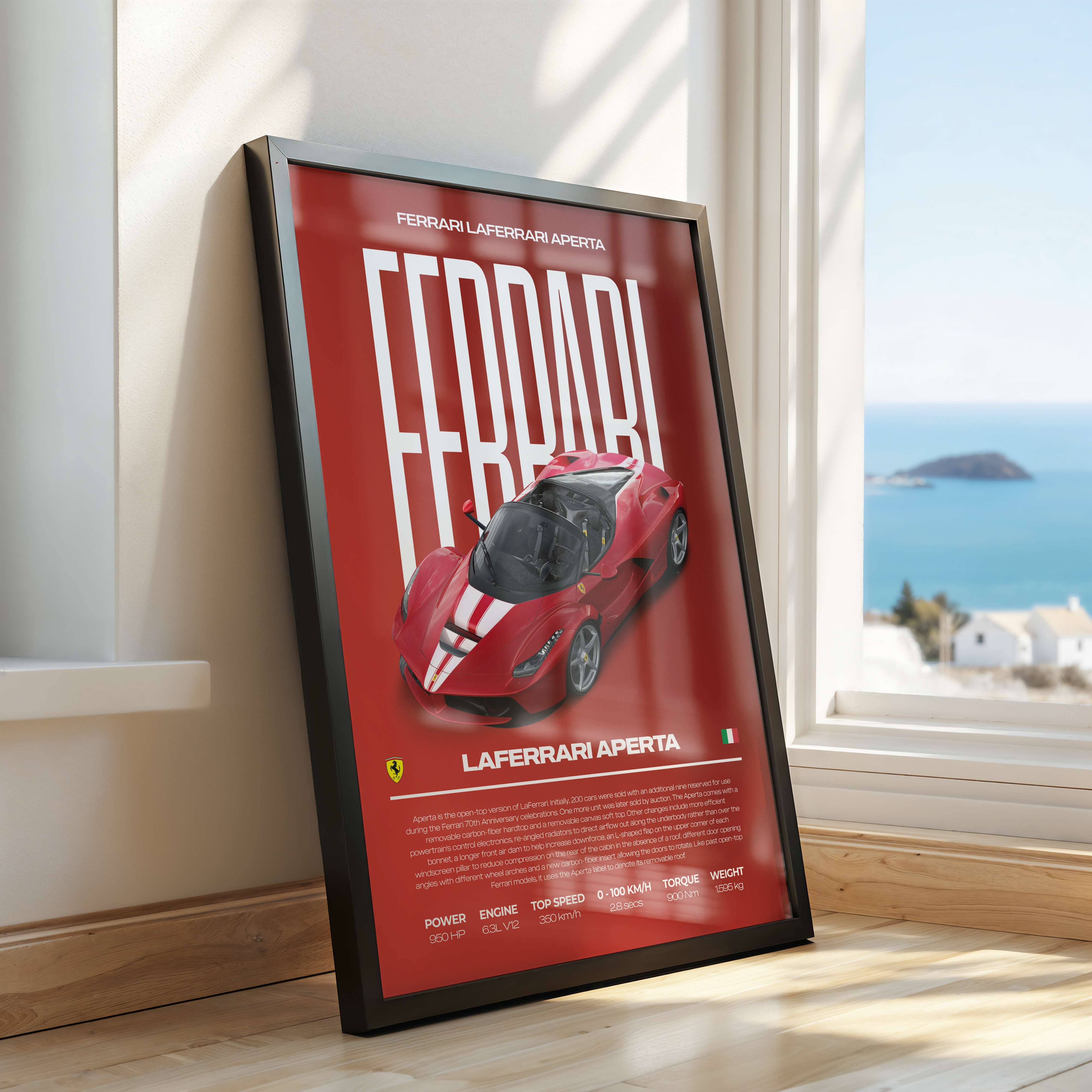 Ferrari LaFerrari Aperta Poster