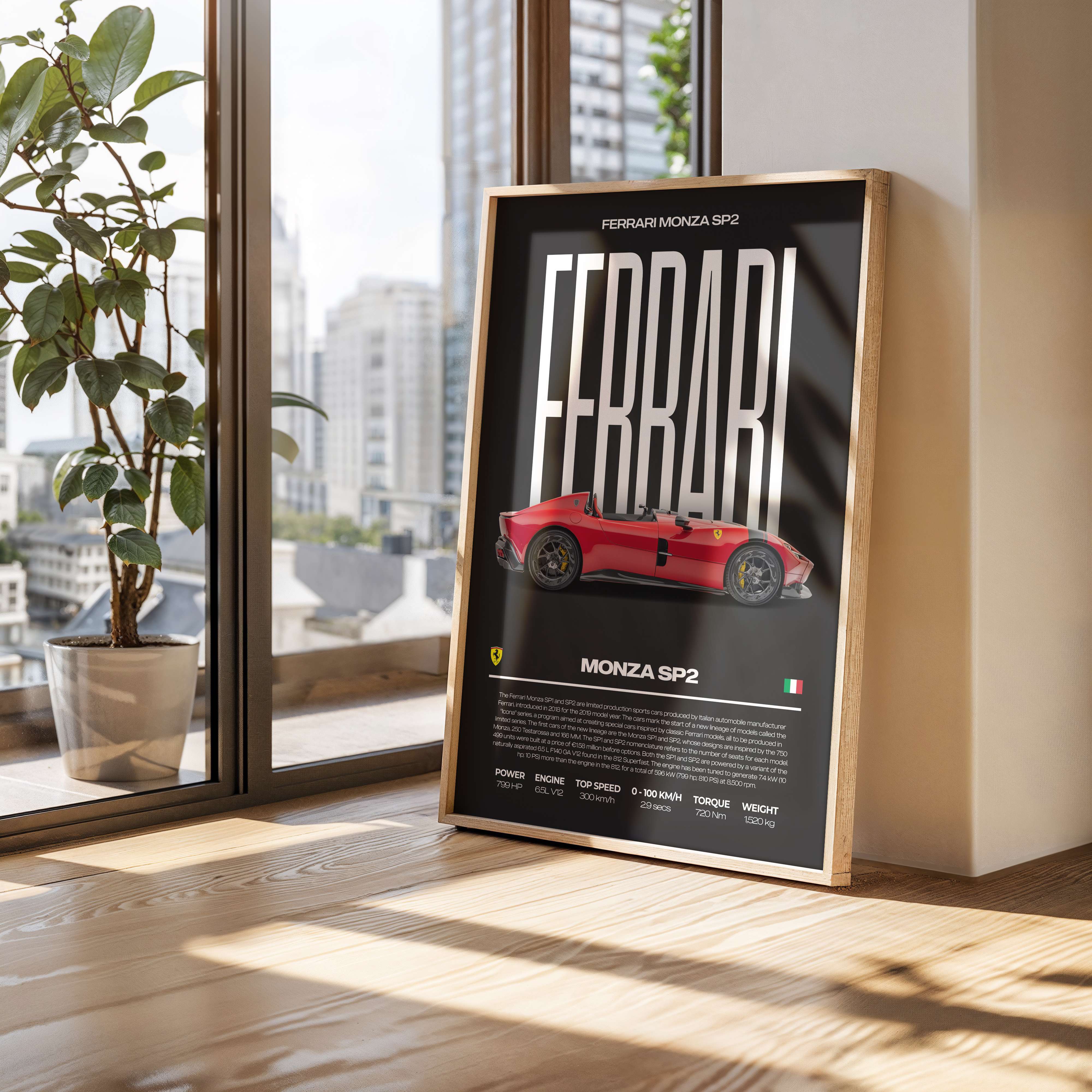 Ferrari Monza SP2 Poster