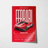 Ferrari Monza SP2 Poster